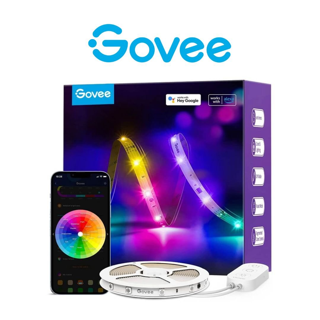 LUCES LED GOVEE RGB IC WIFI + BLUETOOTH 10 metros H618C